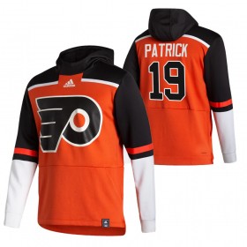 Philadelphia Flyers Nolan Patrick 19 2020-21 Reverse Retro Hoodie Sawyer - Mannen